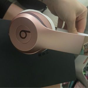 Beats by Dre headphones brand new rose gold